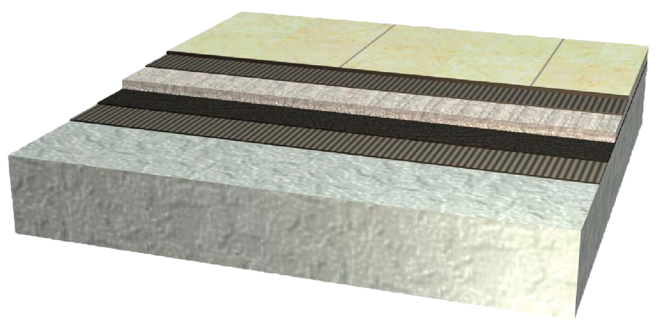 5mm Acoustic Underlay under Ceramic Tiles 700 Density
